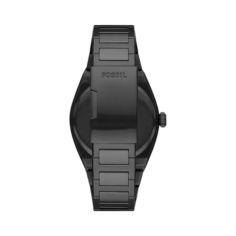 Fossil Everett Black Dial Fashion Men's Watch- FS5824